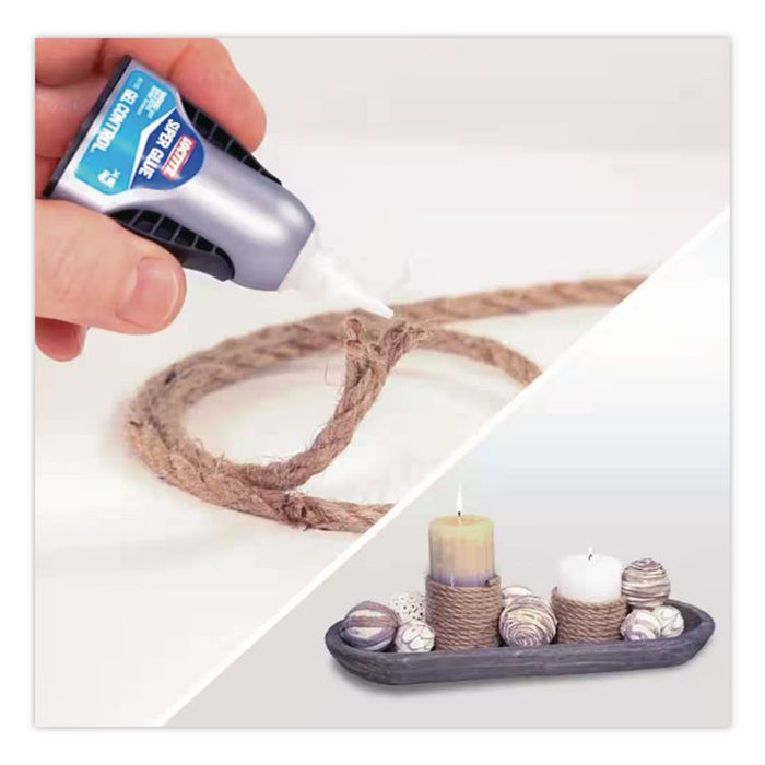 Control Gel Super Glue, 0.14 oz, Dries Clear