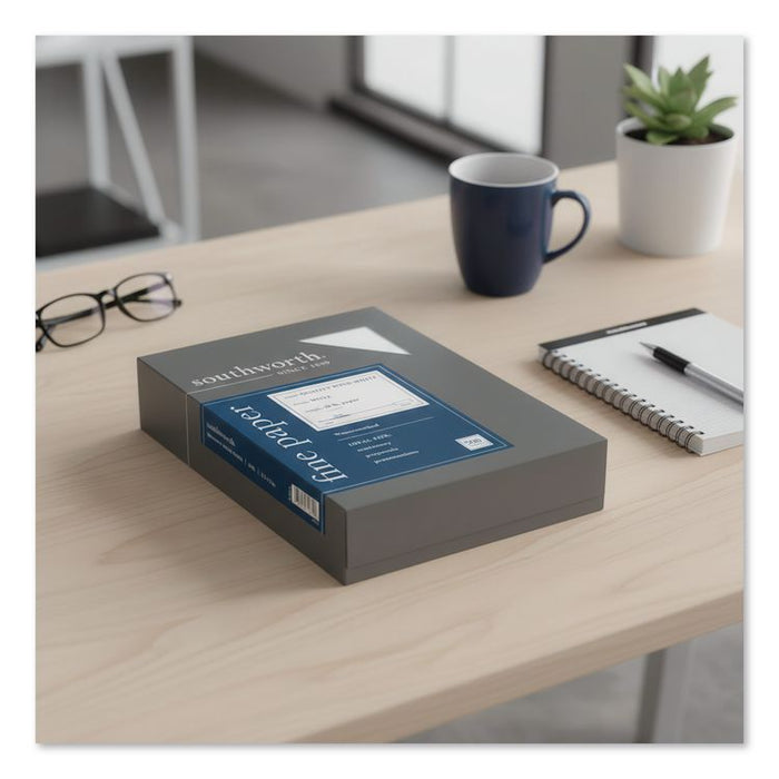 Quality Bond Business Paper, 95 Bright, 20 lb Bond Weight, 8.5 x 11, White, 500/Ream
