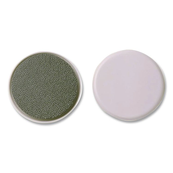 Mighty Mighty Movers Reusable Furniture Sliders, Round, 5" Diameter, Beige, 4/Pack