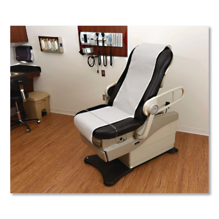 Exam Table Paper, Deluxe Smooth, 21" x 225 ft, White, 12/Carton