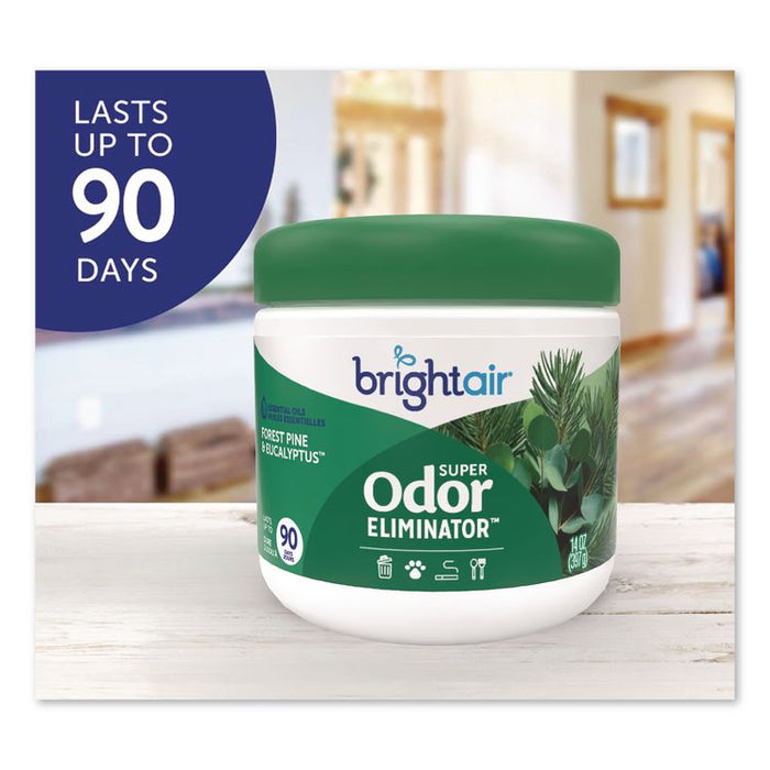 Super Odor Eliminator, Forest Pine and Eucalyptus, 14 oz Jar