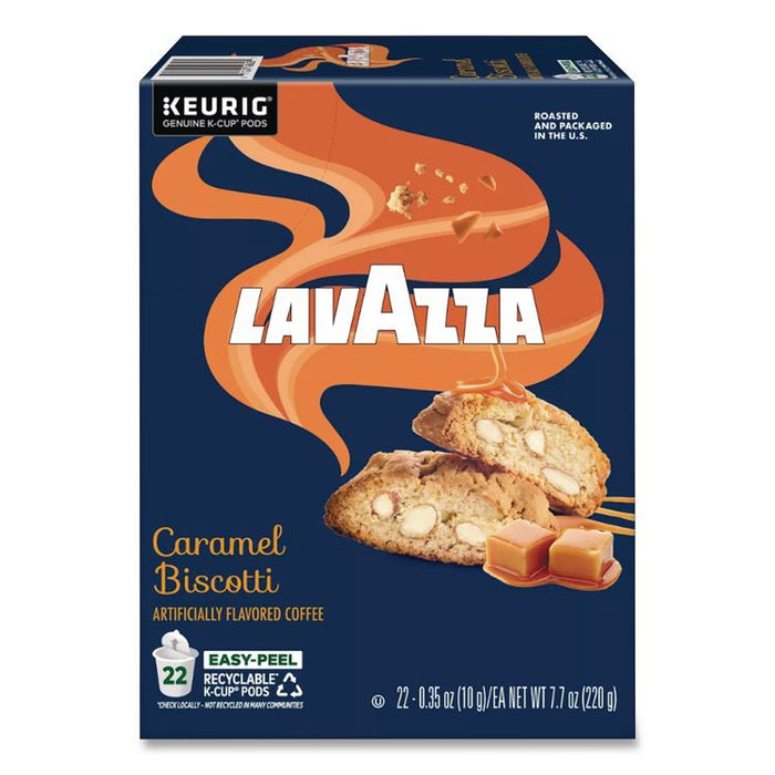 Caramel Biscotti Coffee K-Cup, 22/Box