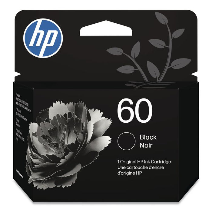 HP 60, (CC640WN) Black Original Ink Cartridge