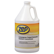 Load image into Gallery viewer, Carpet Extraction Cleaner, Lemongrass Scent, 1 gal Bottle, 4/Carton
