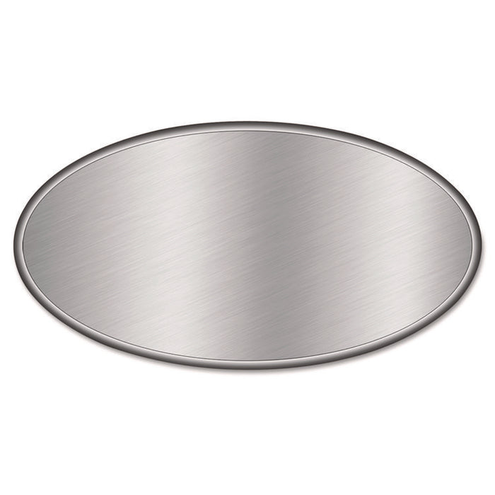 Foil Laminated Board Lids, 7" Diameter, Aluminum, 500/Carton