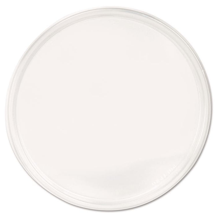 PolyPro Microwavable Deli Container Lids, Clear, Plastic, 500/Carton