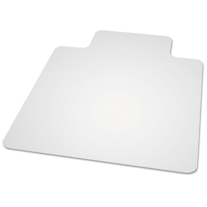 Natural Origins Biobased Chair Mat for Hard Floors, Rectangular with Lip, Straight Edges, 36" x 48", Clear
