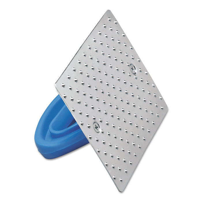 Griddle Pad Holder Kit, 4 x 5.25, Blue/Steel, 10/Carton