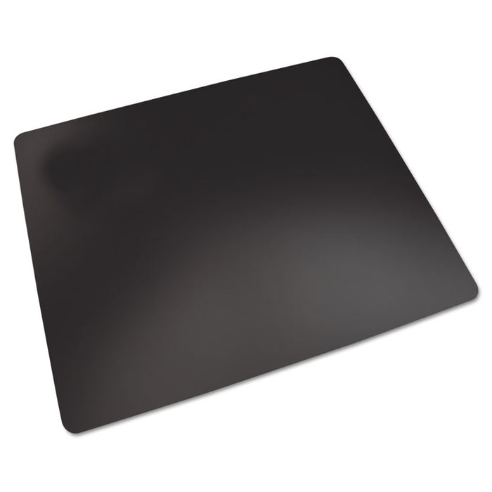 Rhinolin II Desk Pad with Antimicrobial Protection, 24" x 17", Black