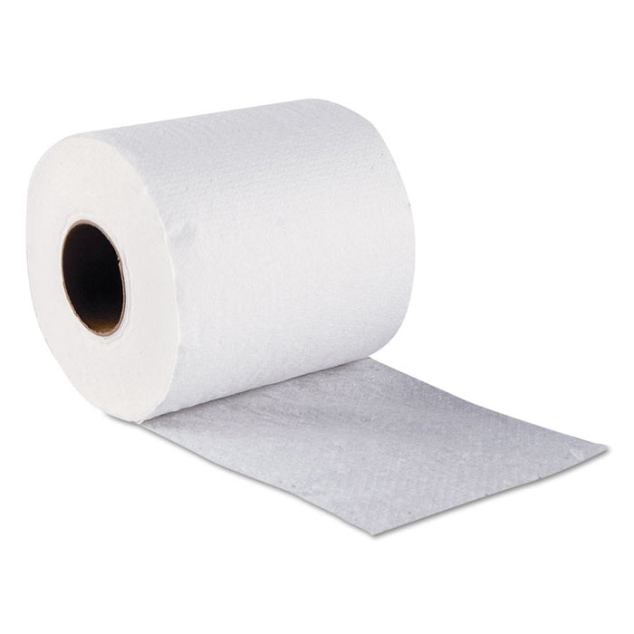 Standard Bath Tissue, Individually Wrapped Rolls, Septic Safe, 1-Ply, White, 1,000 Sheets/Roll, 96 Rolls/Carton
