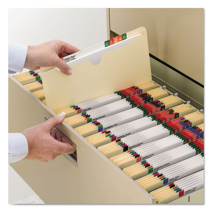 Manila File Jackets, 2-Ply Straight-Tab, Legal-Size, Manila, 50/Box