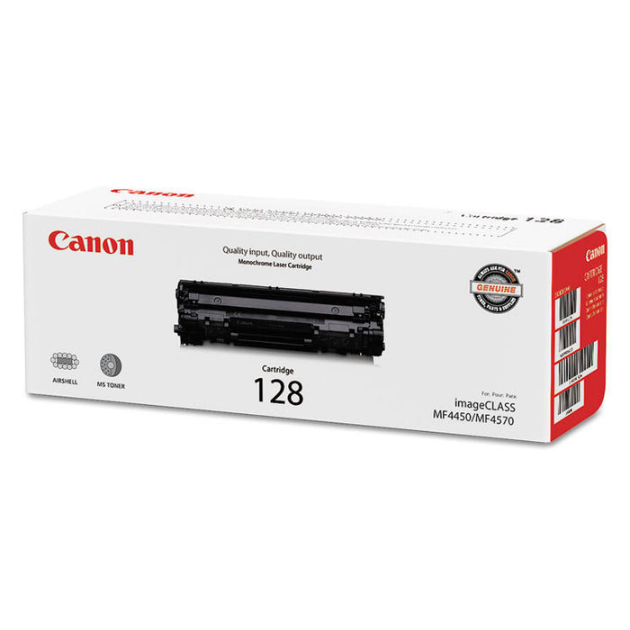 3500B001 (128) Toner, 2,100 Page-Yield, Black
