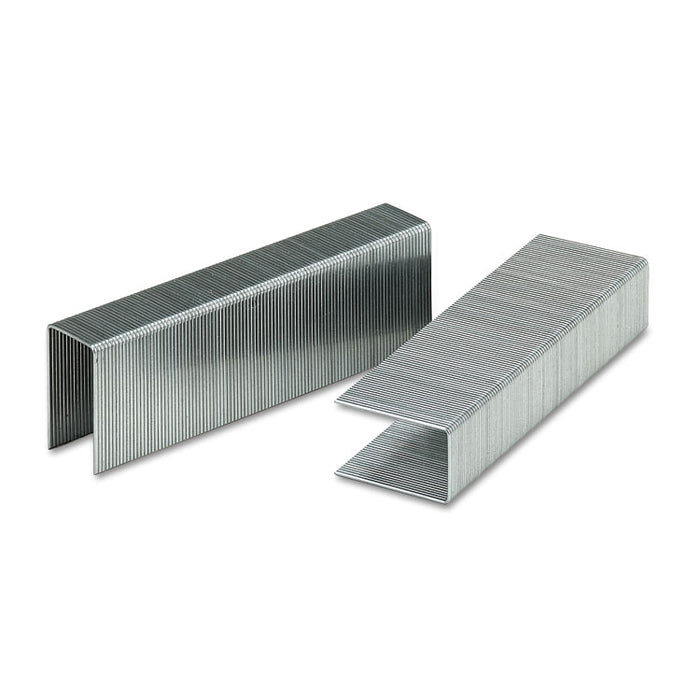 Heavy-Duty Premium Staples, 0.88" Leg, 0.5" Crown, Steel, 1,000/Box