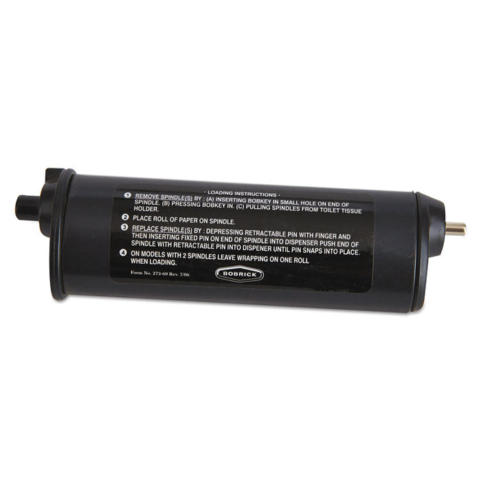Theft Resistant Spindle for ClassicSeries Toilet Tissue Dispensers, Black
