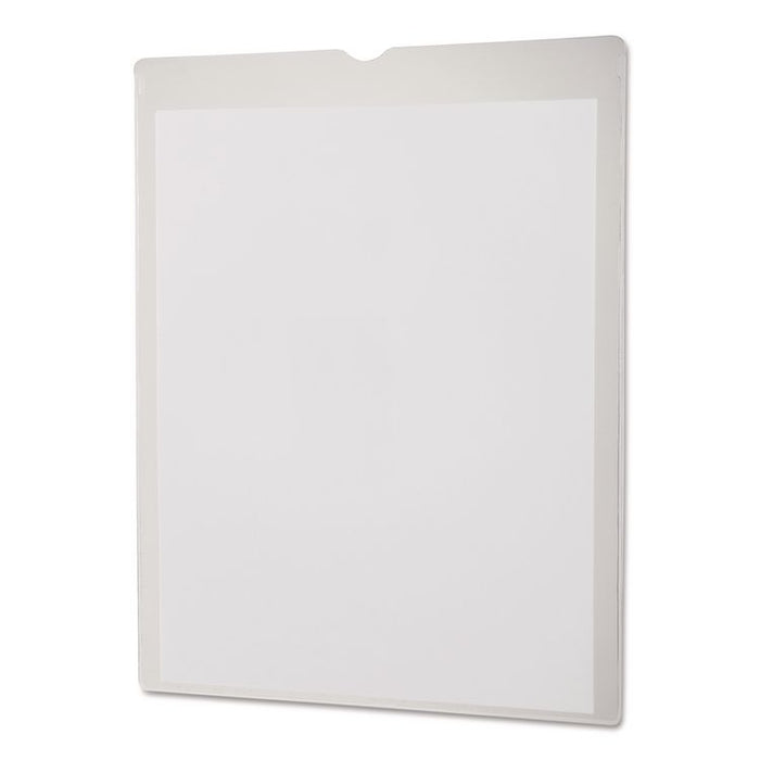 Utili-Jac Heavy-Duty Clear Plastic Envelope, Letter Size, 8.5 x 11, Clear, 50/Box