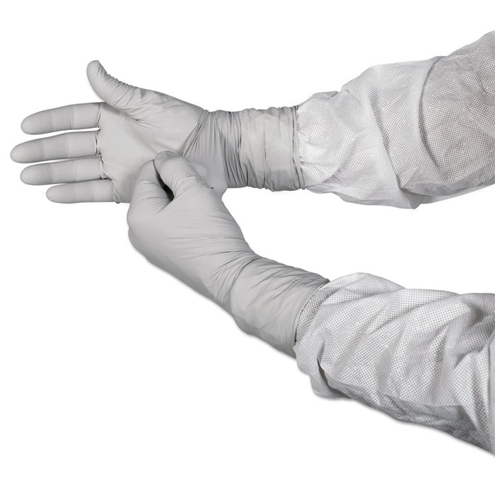 G3 NXT Nitrile Gloves, Packaged Sterile, AQL 1.5, Size 9, 4 mil Thick, 12" Long, Gray, 60/Bag, 10 Bags/Carton