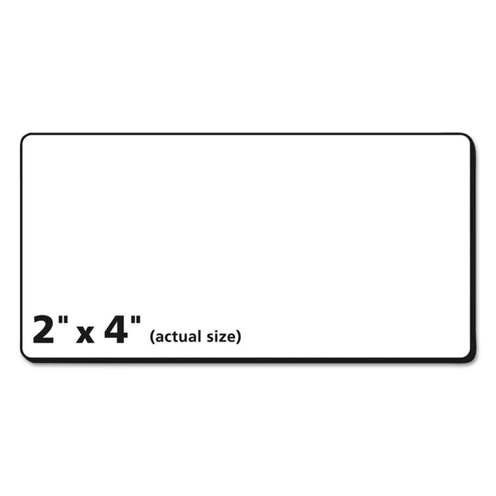 Matte Clear Easy Peel Mailing Labels w/ Sure Feed Technology, Inkjet Printers, 2 x 4, Clear, 10/Sheet, 10 Sheets/Pack