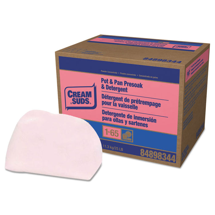 Manual Pot and Pan Presoak and Detergent without Phosphate, Baby Powder Scent, Powder, 25 lb Box