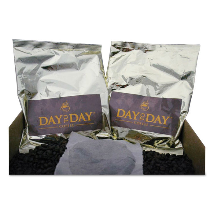 100% Pure Coffee, Dark Roast, 1.5 oz Bag, 36/Carton