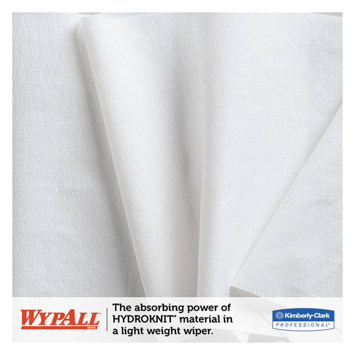 General Clean X60 Cloths, 1/4 Fold, 11 x 23, White, 100/Box, 9 Boxes/Carton