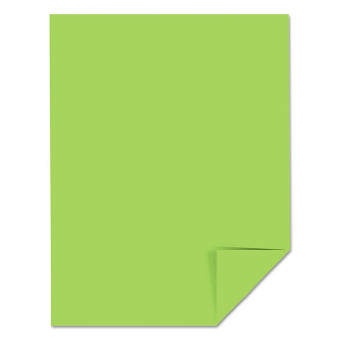 Color Paper, 24 lb Bond Weight, 8.5 x 11, Martian Green, 500/Ream