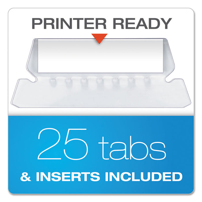 Extra-Capacity Reinforced Hanging File Folders with Box Bottom, 2" Capacity, Letter Size, 1/5-Cut Tabs, Green, 25/Box