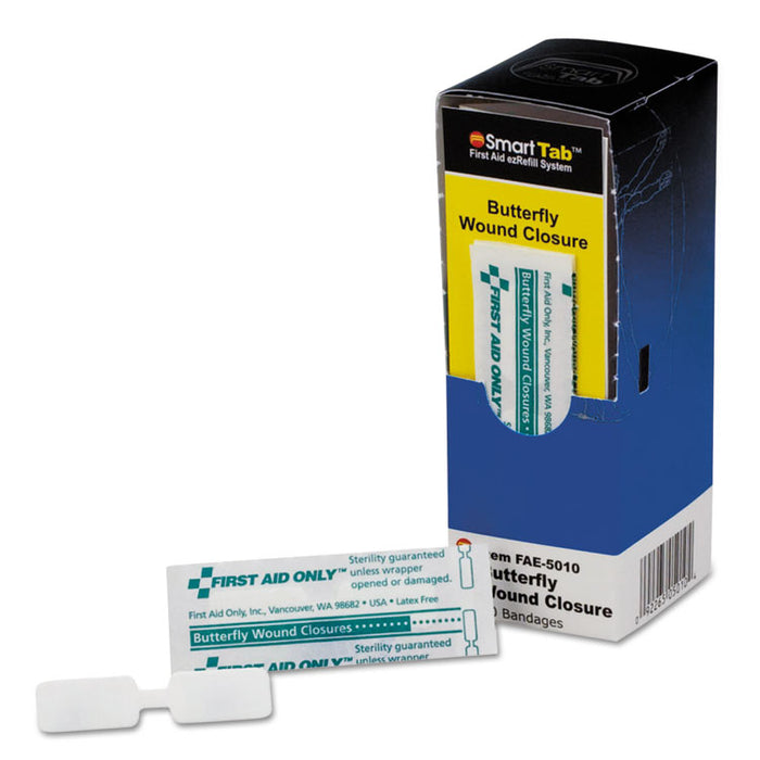 Butterfly Wound Closures, 1.5 x 4.25, 10/Box