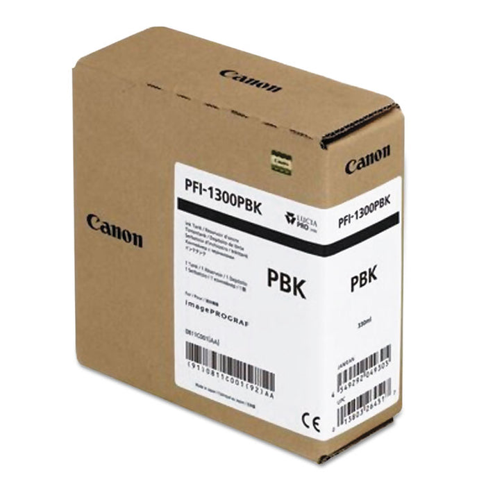 0810C001AA (PFI-1300) Ink, Matte Black