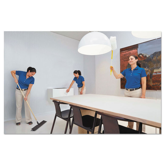 Easy Trap Duster Sweep and Dust Sheets, Perforated, 8" x 125 ft, White, 250 Sheet Roll