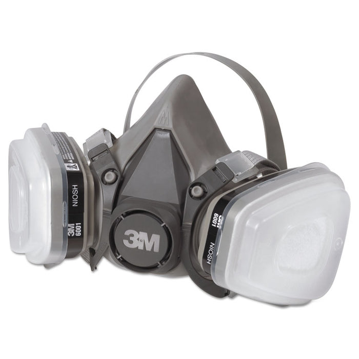 Half Facepiece Paint Spray/Pesticide Respirator, Large