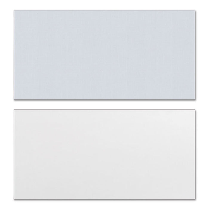 Reversible Laminate Table Top, Rectangular, 59.38w x 23.63d, White/Gray