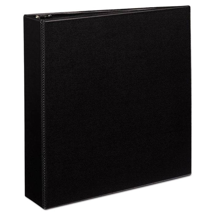 Durable Non-View Binder with DuraHinge and Slant Rings, 3 Rings, 2" Capacity, 11" x 8.5", Black