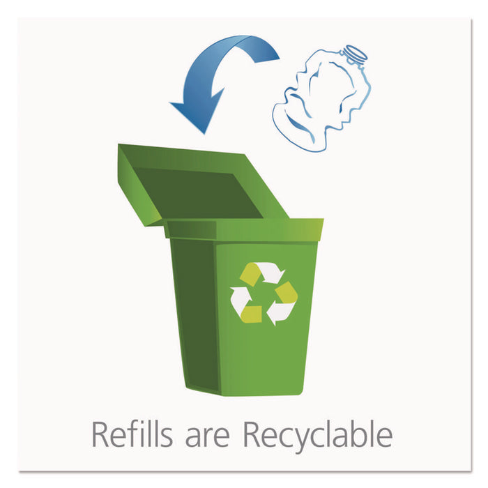 Advanced Hand Sanitizer Green Certified Foam Refill, For LTX-12 Dispensers, 1,200 mL, Fragrance-Free, 2/Carton
