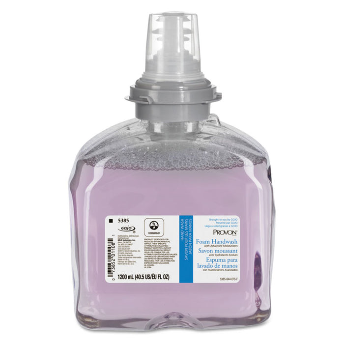 Foaming Handwash with Advanced Moisturizers Refill, Refreshing Cranberry Scent, 1,200 mL, 2/Carton