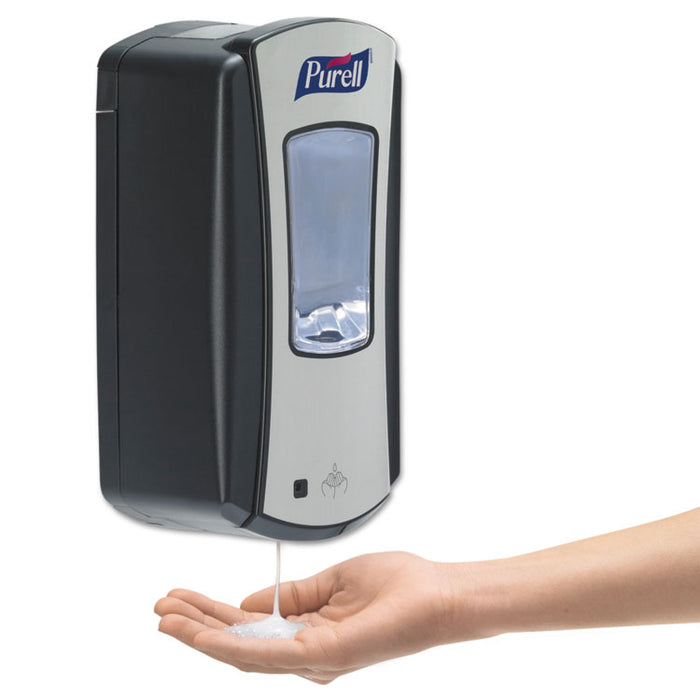 LTX-12 Touch-Free Dispenser, 1,200 mL, 5.75 x 4 x 10.5, Black/Chrome