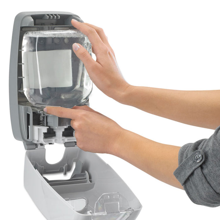 FMX-12 Foam Hand Sanitizer Dispenser, 1,000 mL/1,200 mL Refill, 6.6 x 5.13 x 11, Gray
