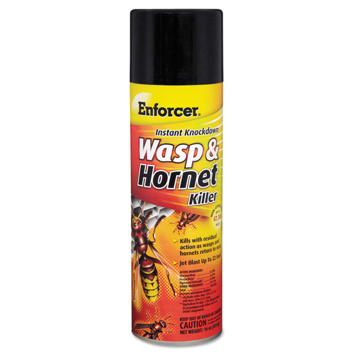 Wasp and Hornet Spray, 16 oz Aerosol Spray, 12/Carton