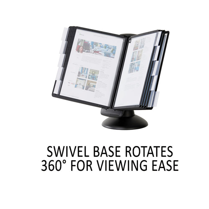 SHERPA Motion Desk Reference System, 10 Panels, Black Borders
