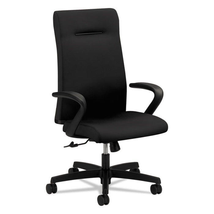 Ignition Series Executive High Back Chair, Supports Up to 300 lb, 17" to 21" Seat Height, Black
