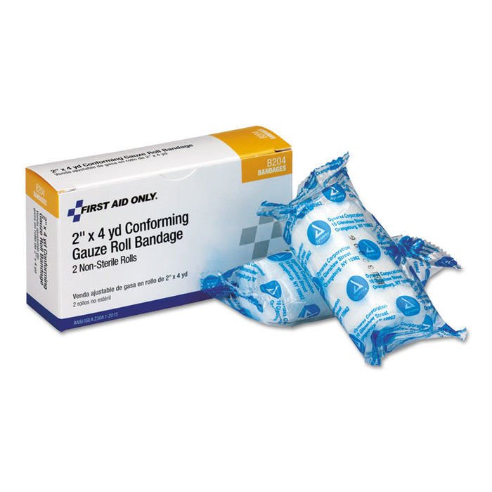 10 Person ANSI Class A Refill, 2" Conforming Gauze Bandage, 2 Pieces