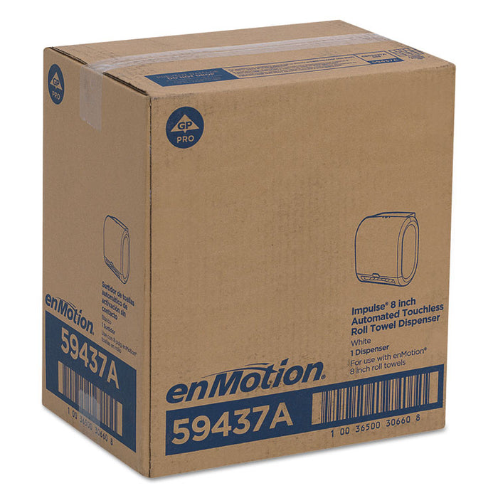 enMotion Automated Roll Towel Dispenser, 13.06 x 9.06 x 14.88, White