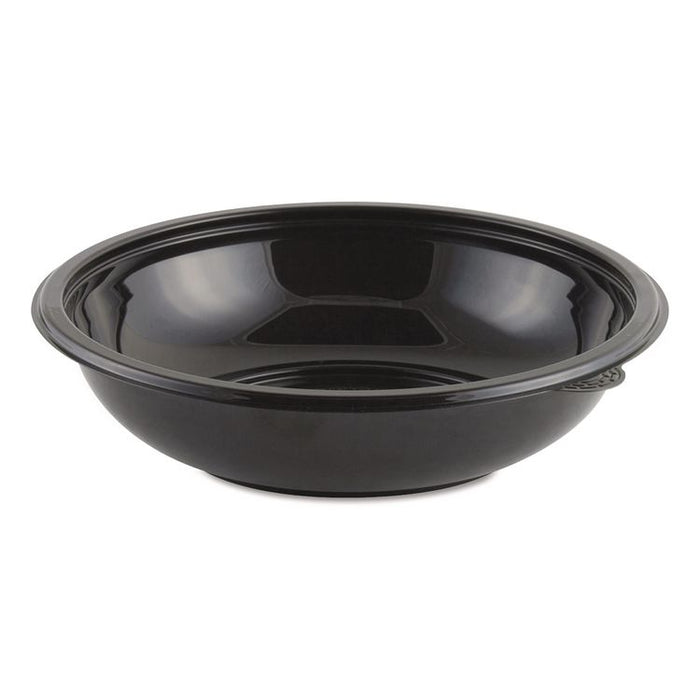 Crystal Classics Bowl, 32 oz, 8.5" Diameter x 2.14" h, Black, Plastic, 300/Carton