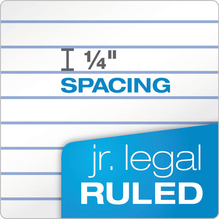 "The Legal Pad" Ruled Perforated Pads, Narrow Rule, (50) White 5 x 8 Sheets, Dozen
