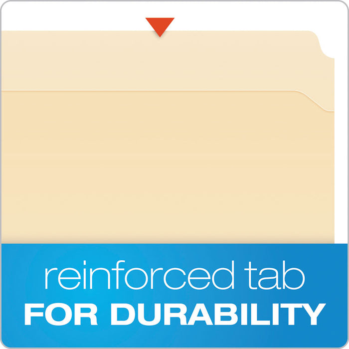 Manila Fastener Folders, 1/3-Cut Tab: Assorted, 2 Fasteners, Letter Size, Manila, 50/Box