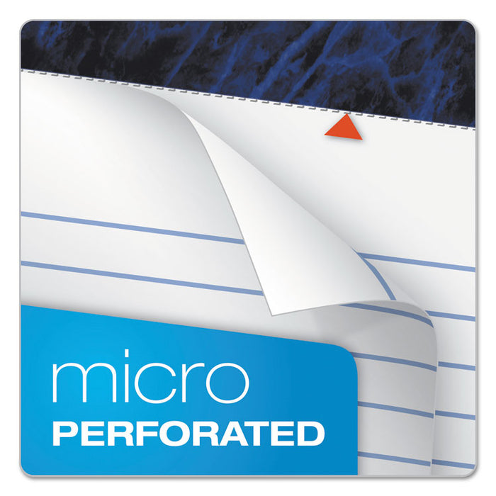 Gold Fibre Quality Writing Pads, Wide/Legal Rule, (50) White 8.5 x 11 Sheets, Dozen