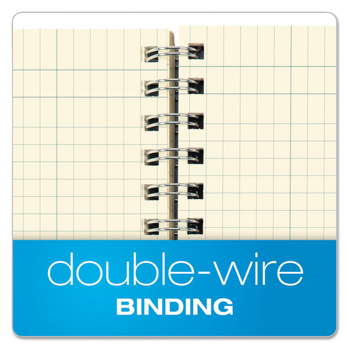 Computation Book, Quadrille Rule (4 sq/in), Red Cover, (76) 11.75 x 9.38 Sheets