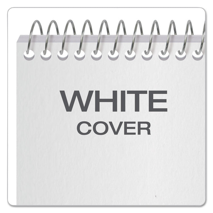 Earthwise by Ampad Recycled Reporter's Notepad, White Cover, Gregg Rule, (70) White 4 x 8 Sheets