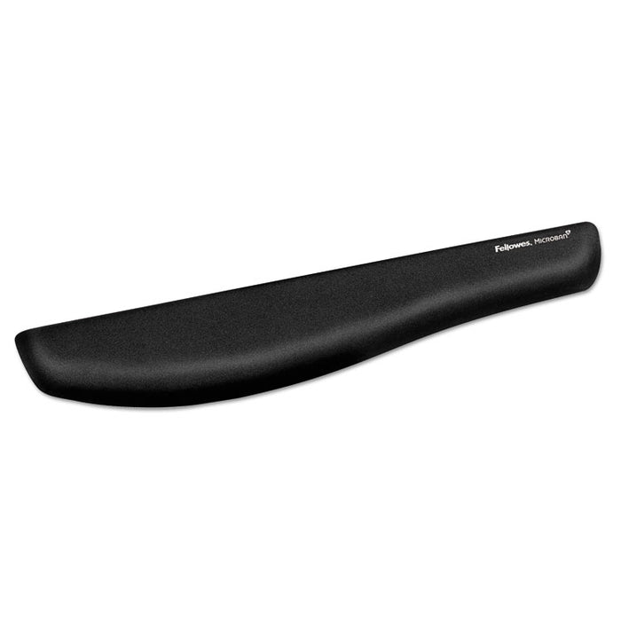 PlushTouch Keyboard Wrist Rest with FoamFusion Technology, 18.12 x 3.18, Black