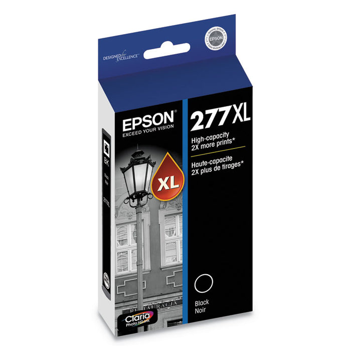 T277XL120-S (277XL) Claria High-Yield Ink, 500 Page-Yield, Black