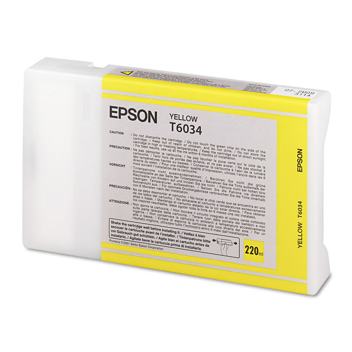 T603400 (60) UltraChrome K3 Ink, Yellow